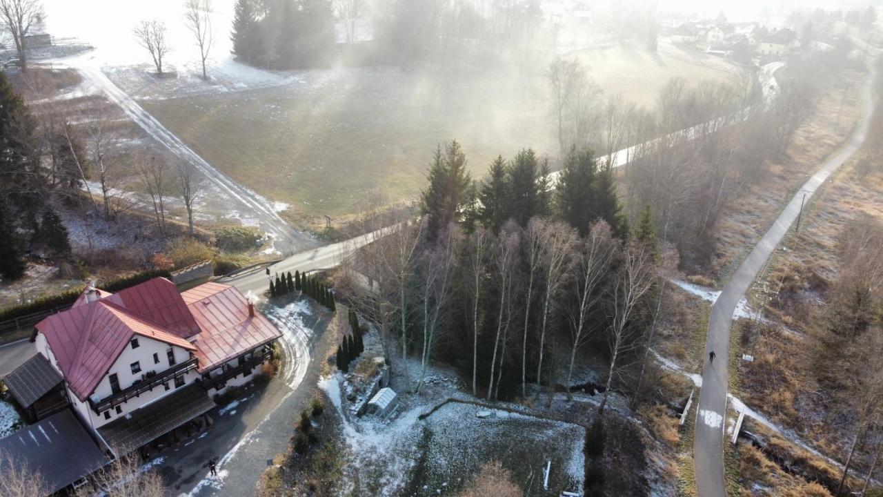 Pension Aura Špičák Železná Ruda Exterior foto